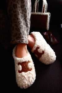 SASKIA SLIPPER- NATURAL