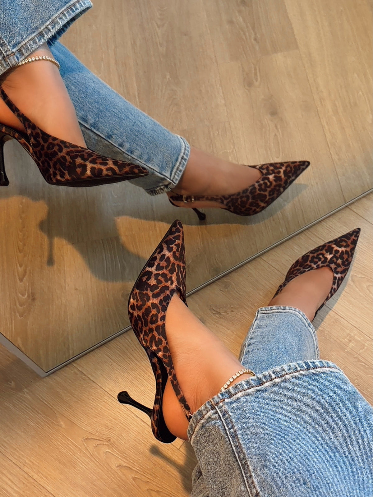 JOLIE HEEL - LEAOPARD