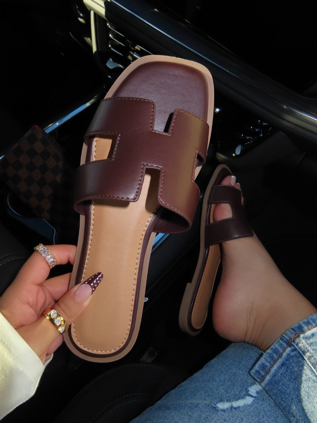 IVY SANDAL - BROWN