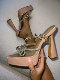 KAHLANI HEEL - NUDE