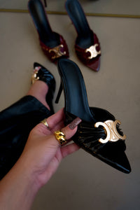 UPGRADE CLASS HEEL- BLACK