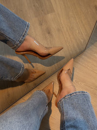 CANDY HEEL - BEIGE
