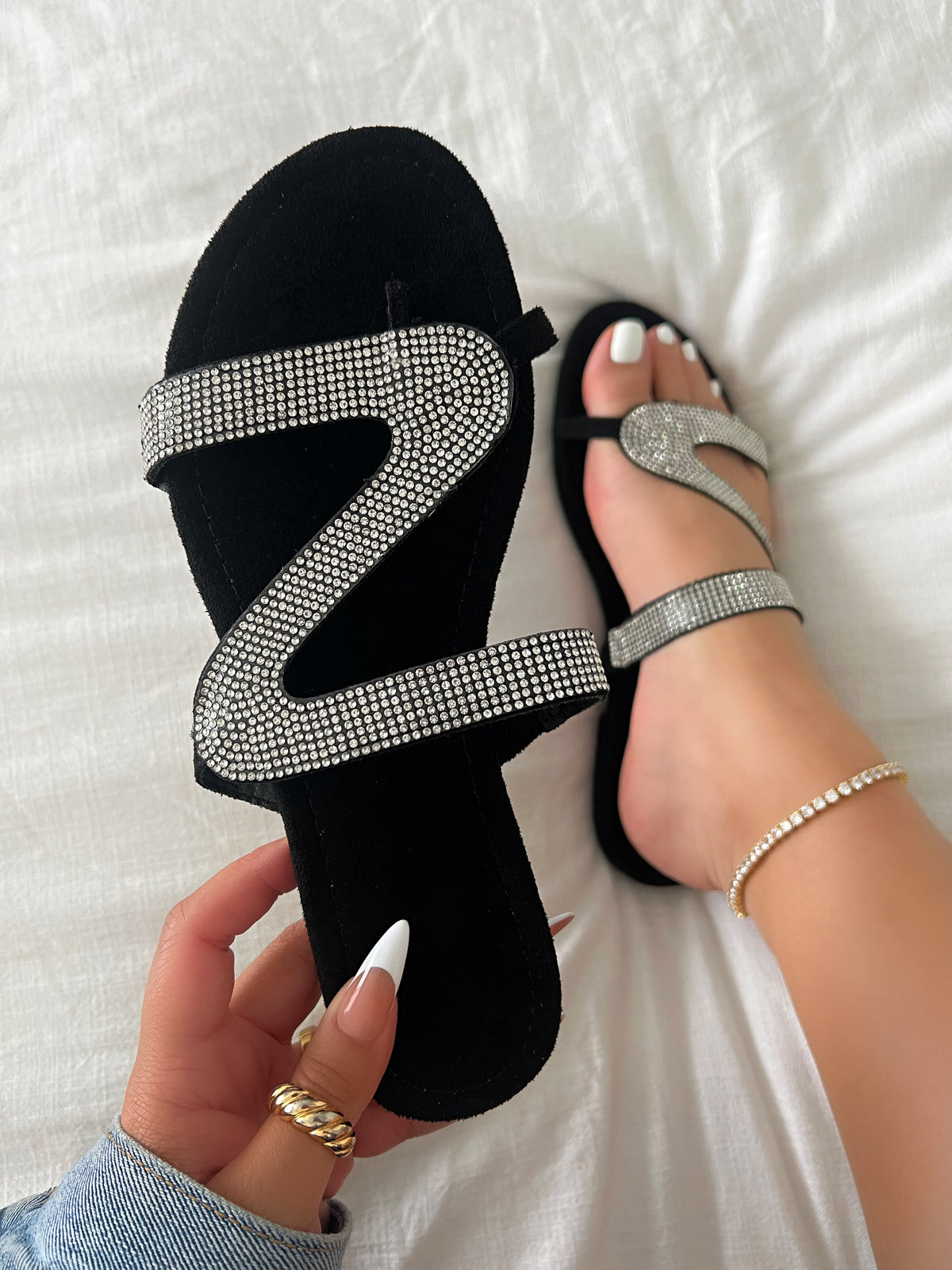 CATALINA SANDAL - BLACK