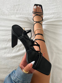 ALEXIA HEEL- BLACK