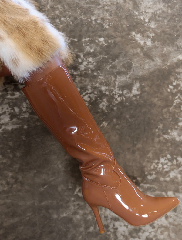 ZAYA KNEE HIGH BOOT - HAZEL