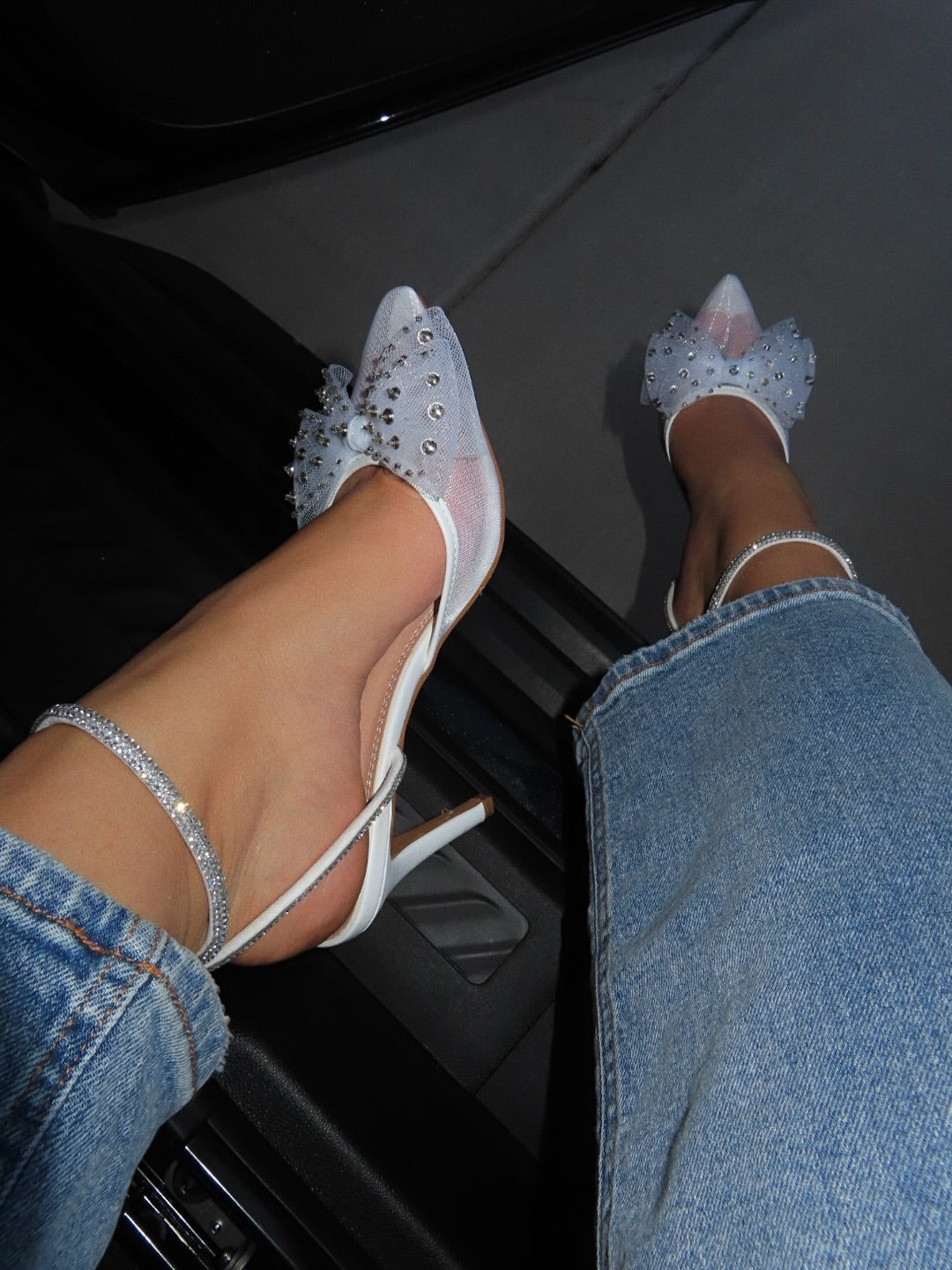 SCARLETT HEEL - WHITE