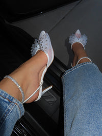 SCARLETT HEEL - WHITE