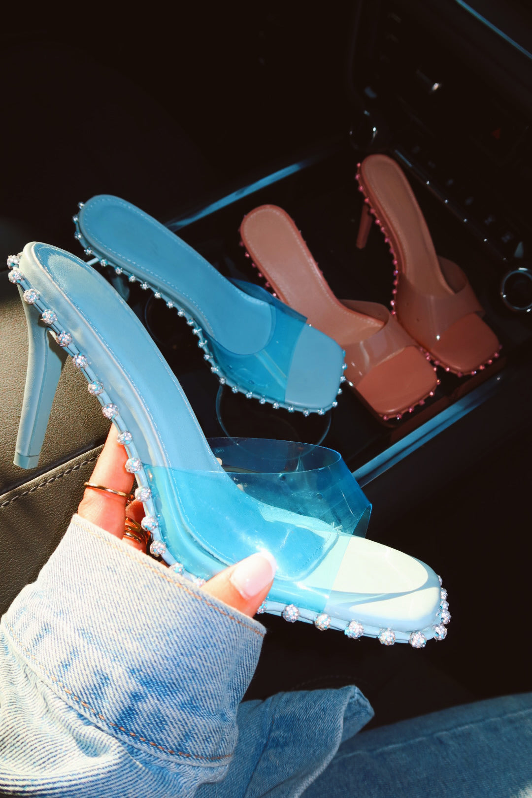 BELLA HEEL - BLUE (Deal of the week)