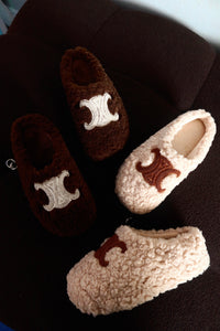 SASKIA SLIPPER- BROWN