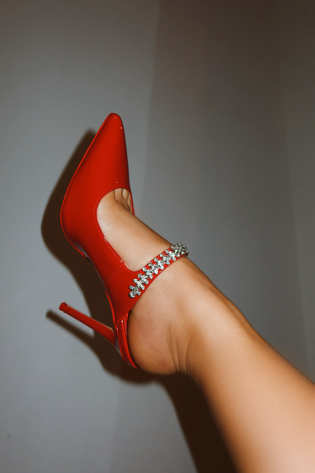 ELBA HEEL - RED