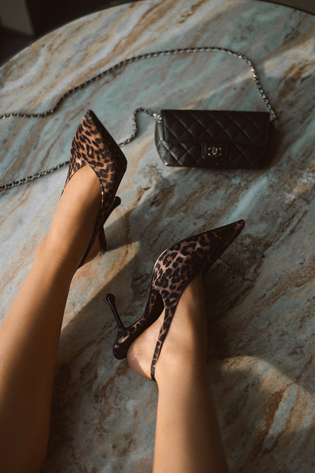 JOLIE HEEL - LEAOPARD