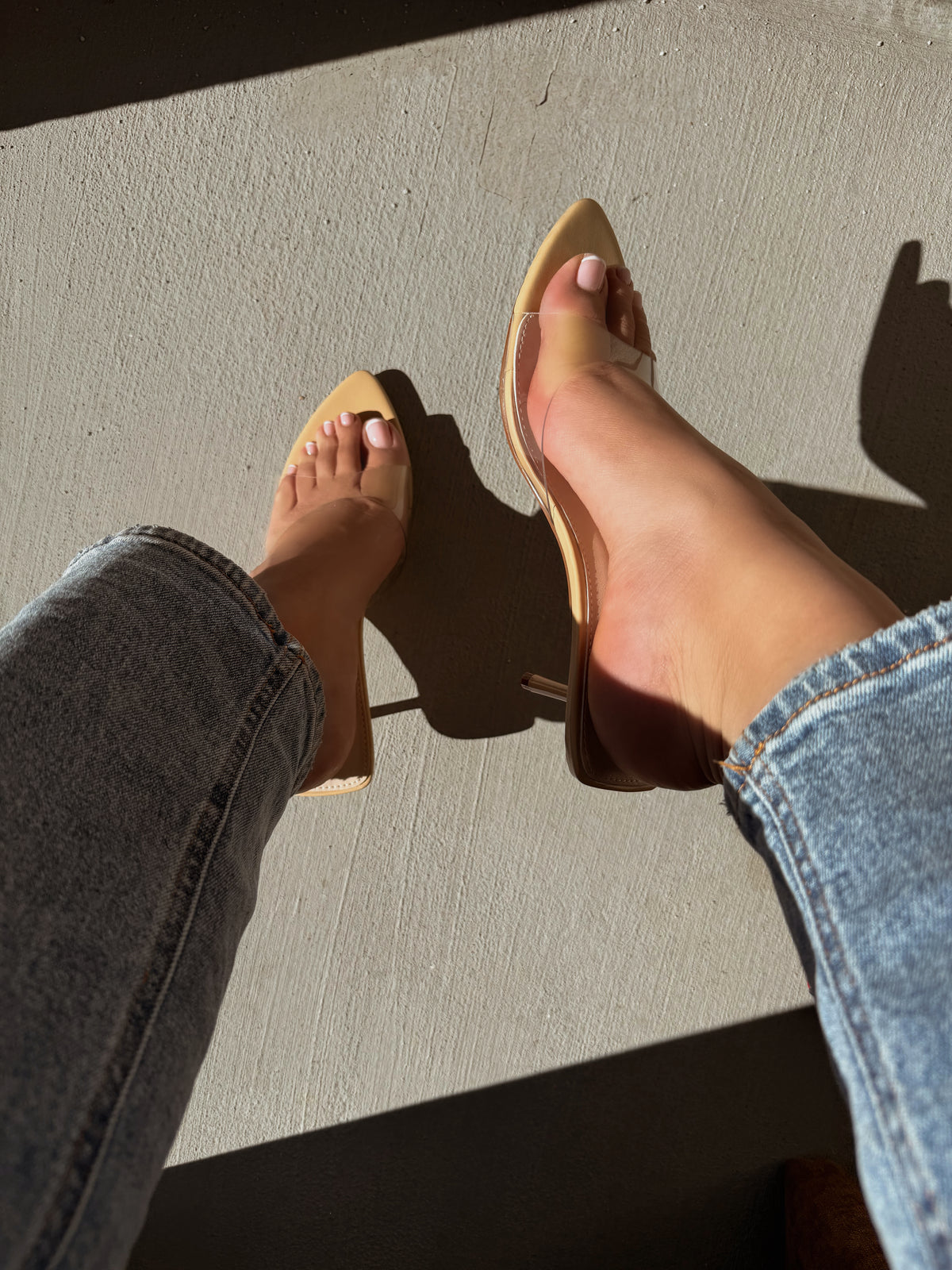 HEILEE HEEL - CLEAR