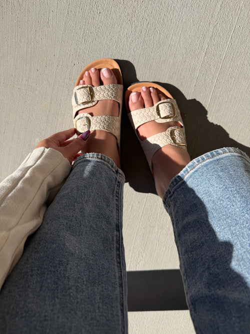 LUCA SANDAL - IVORY