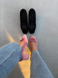 NELE HEEL- MAUVE VELVET