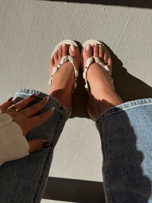 ARIA SANDAL - IVORY