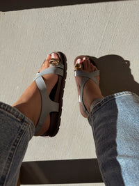 NOEL SANDAL - GRAY/BLUE