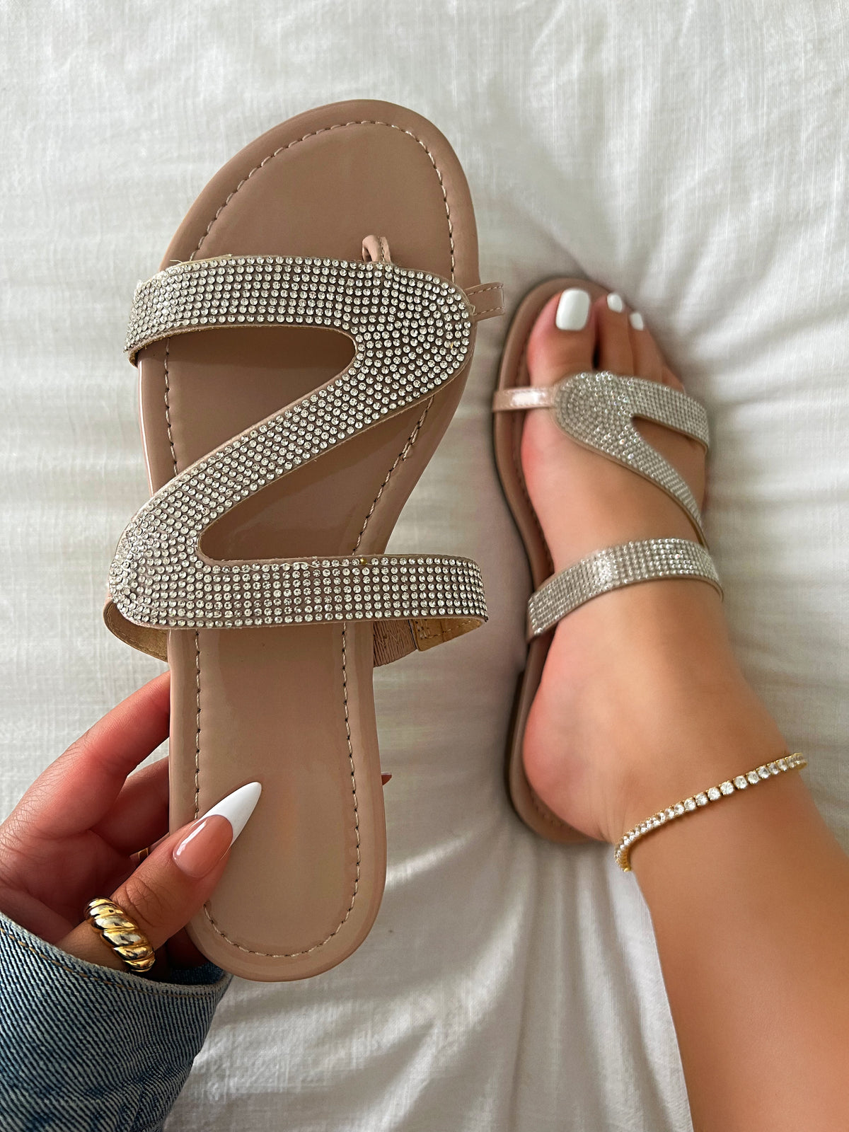 CATALINA SANDAL - NUDE