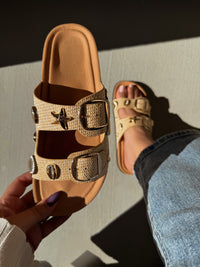 ARISSA SANDAL - BEIGE