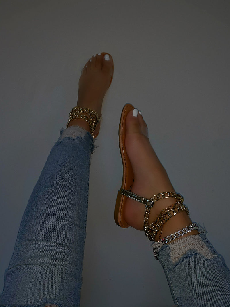 Atlas Sandal - Nude