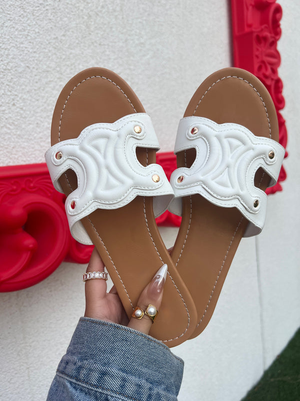 PAIGE SANDAL - WHITE