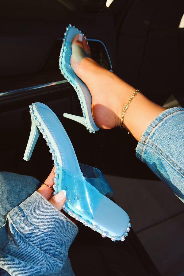 BELLA HEEL - BLUE (Deal of the week)