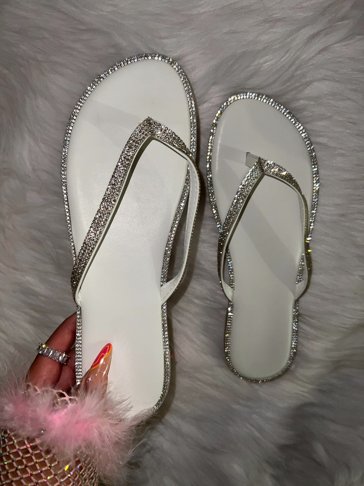 TIFFANY SANDAL - WHITE