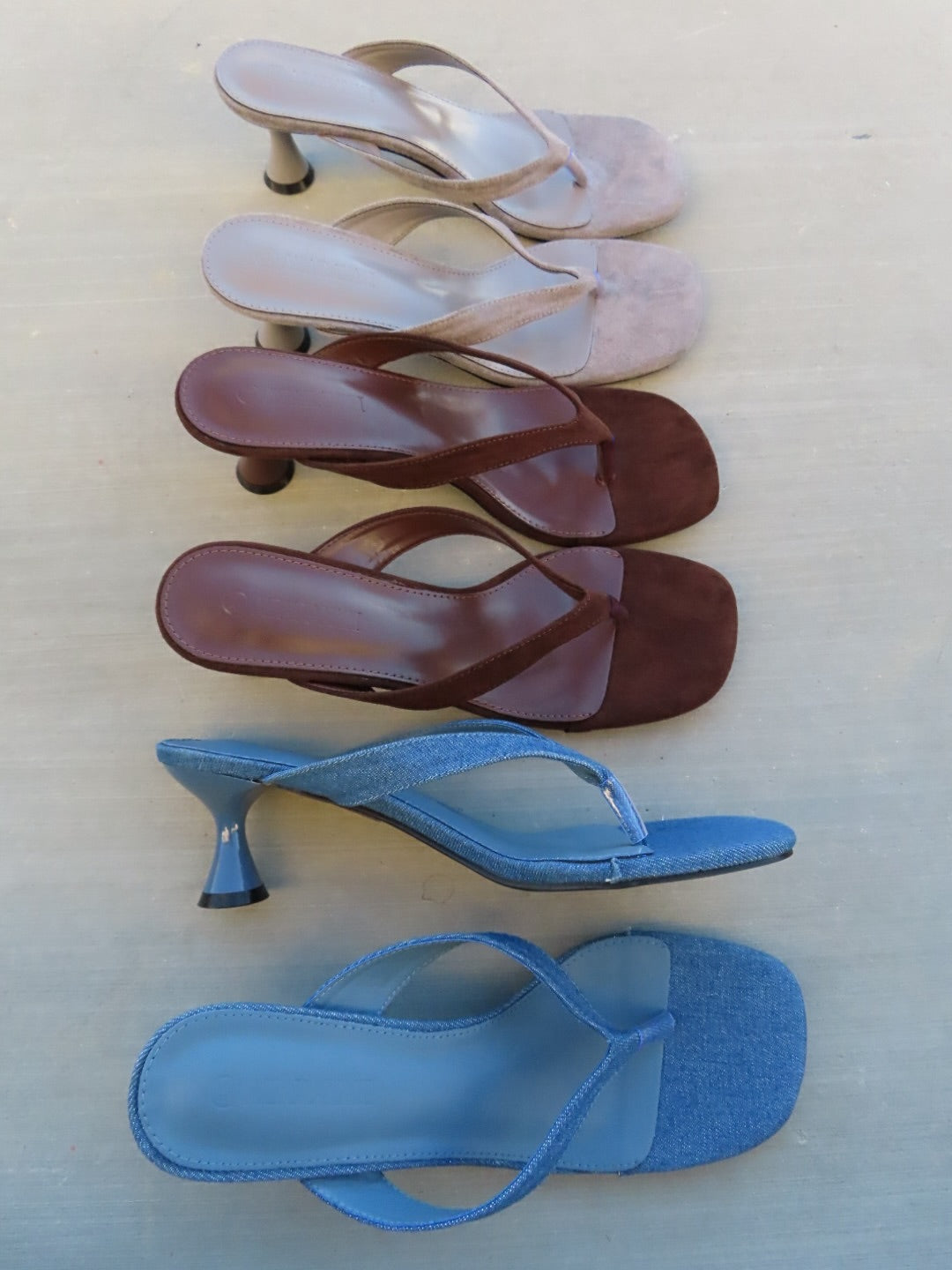 SALLY HEEL - CHOCOLATE BROWN