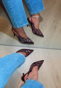 JOLIE HEEL - LEAOPARD