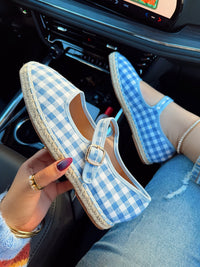 CHLOE FLAT - BLUE