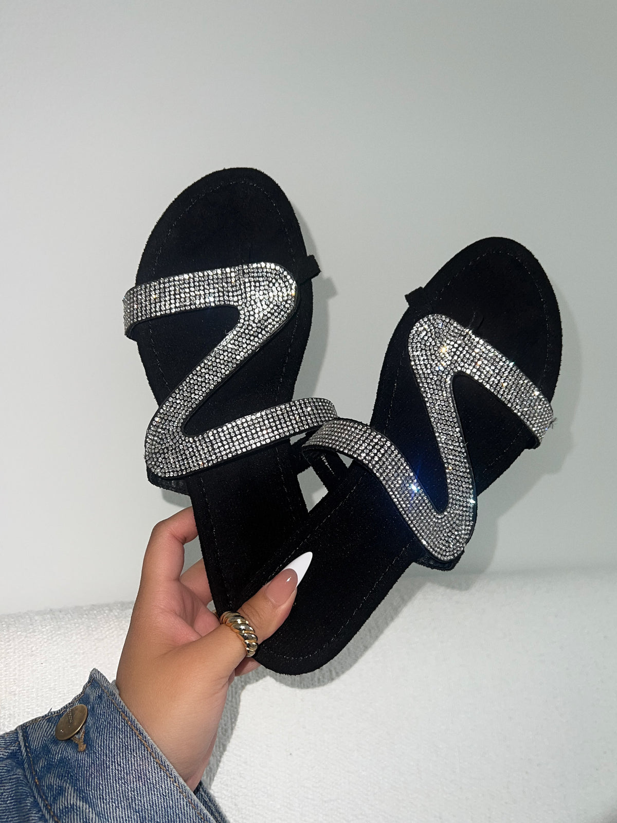 CATALINA SANDAL - BLACK