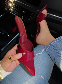 ELIANA HEEL.- CHERRY