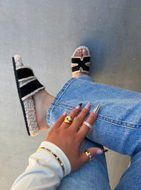 HARVEY SANDAL -  BLACK