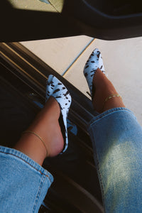 MILANA HEEL - WHITE MULTI