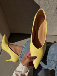 FELICIA HEEL - YELLOW