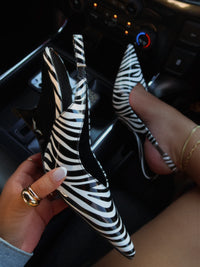 LUCIA HEEL - ZEBRA