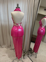 Shantelle Dress - Neon Pink