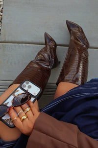 WHITNEY BOOT - BROWN