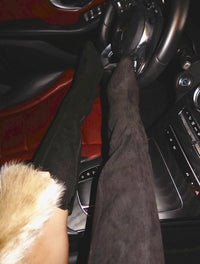 LIAM KNEE HIGH BOOT - BLACK