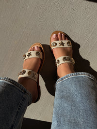 ANGIE SANDAL - IVORY
