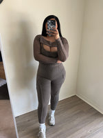 Aubrey 2 Piece Set - Brown