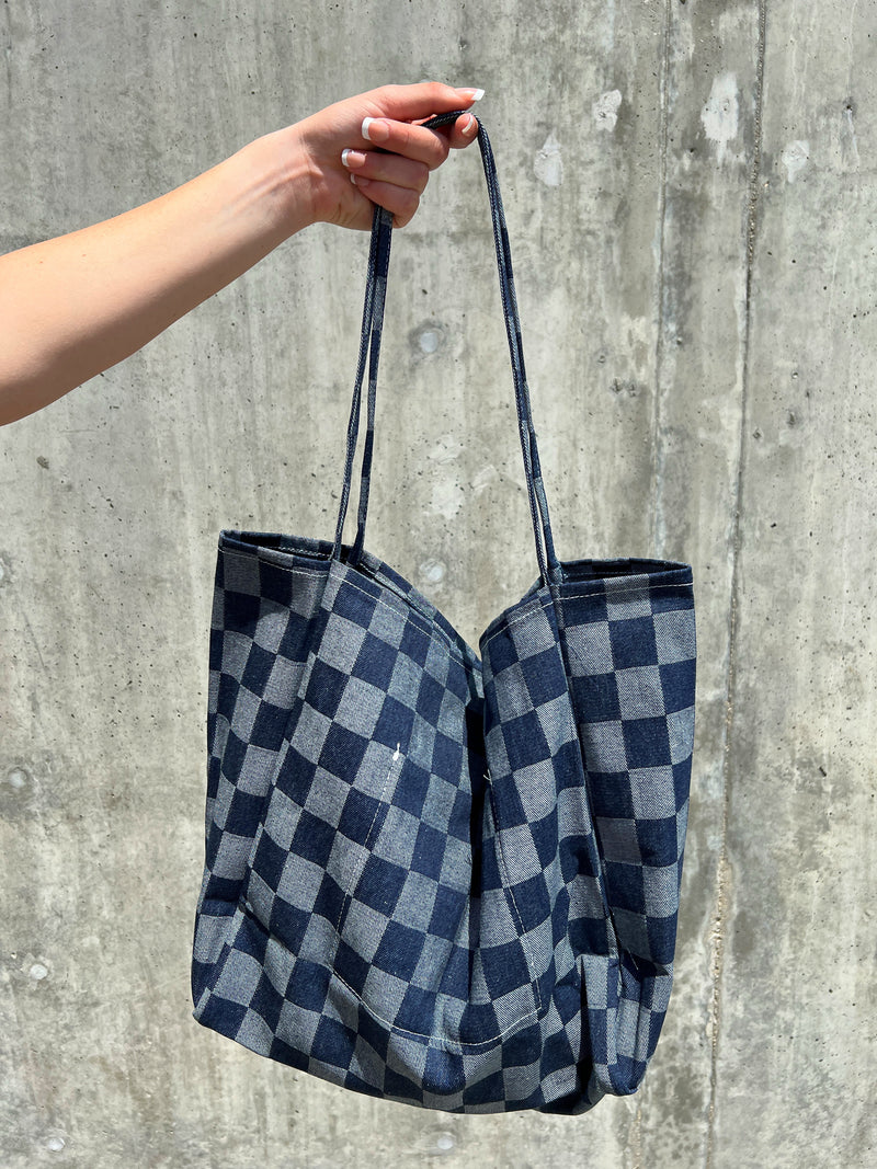 Madlyn Tote Bag - Dark Denim