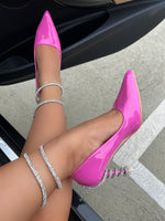 Chelsea Heel - Hot Pink