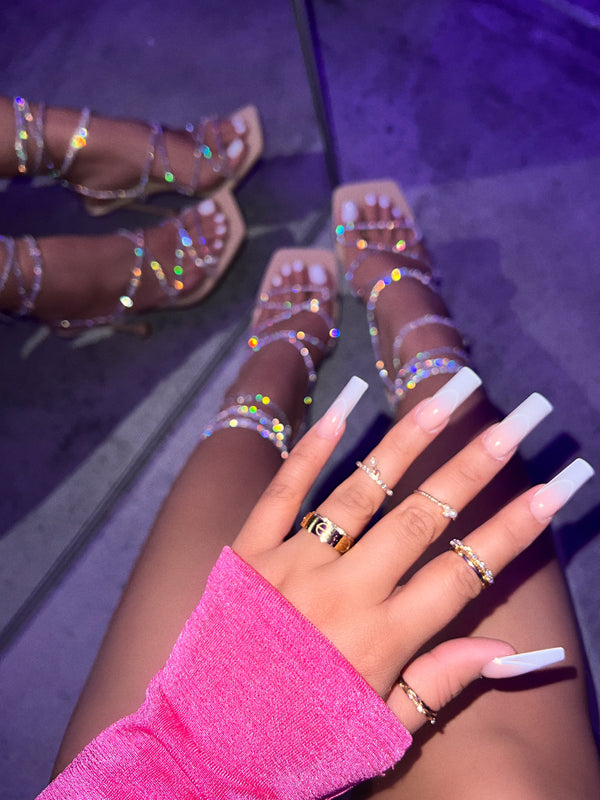 DELILAH HEEL - NUDE