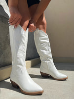 Selina Boot - White