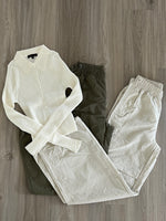 Lexi Cargo Pants - Cream