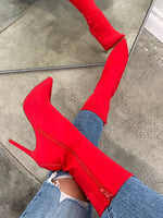 Maybel Bootie - Red